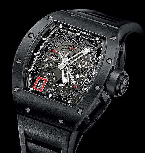 Review Richard Mille RM 030 Automatic Declutchable Rotor RM 030 Black Out mens watch replica